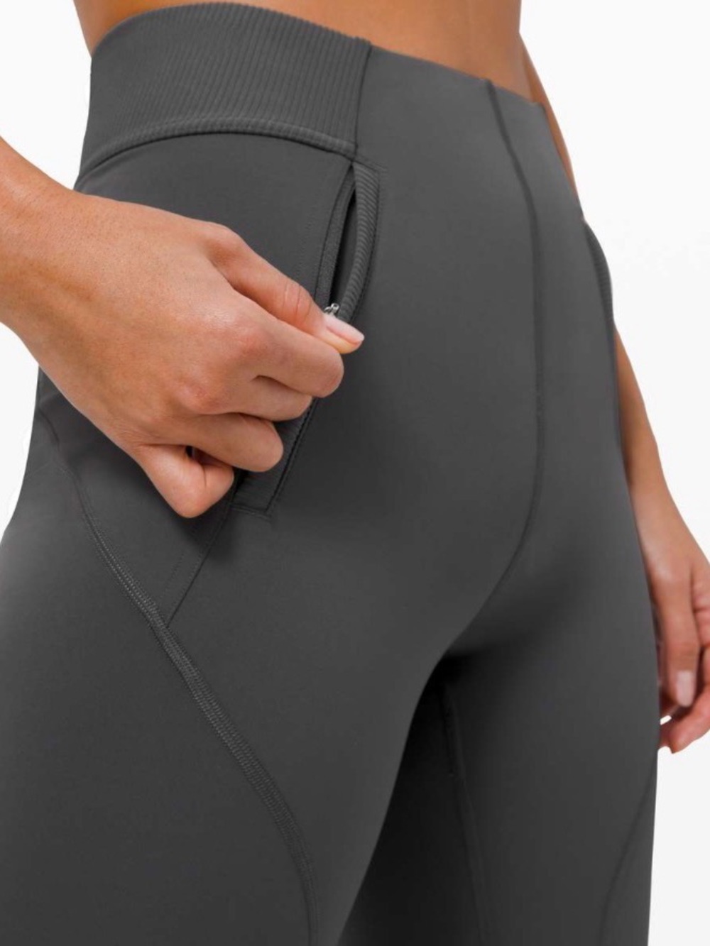 Lululemon Train Free Super High-Rise Tight 26"
Graphite Grey sz 6 (hemmed)
